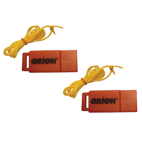 Orion Safety Whistle with Lanyards - 2-Pack - 676
