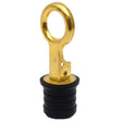 Sea-Dog Brass Snap Handle Drain Plug - 1-1/4" - 520072-1