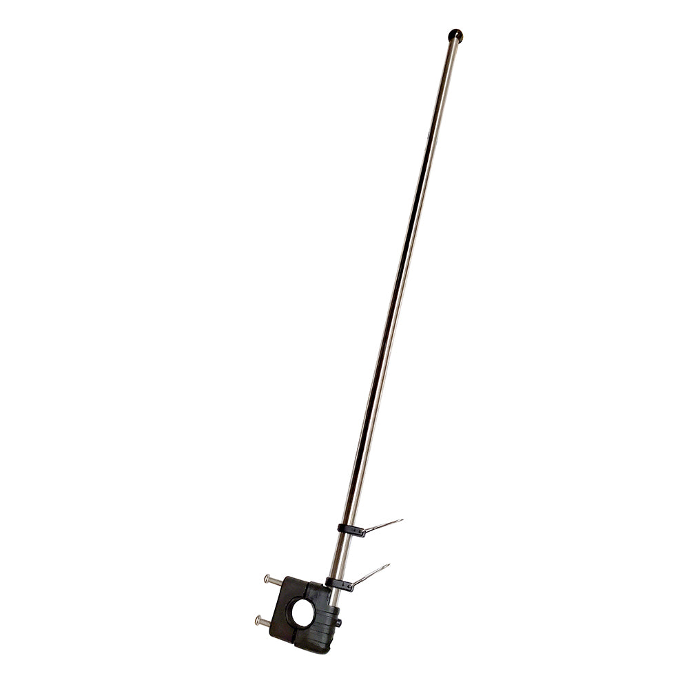 Sea-Dog Stainless Steel Rail Mount Flagpole - 30" - 327124-1