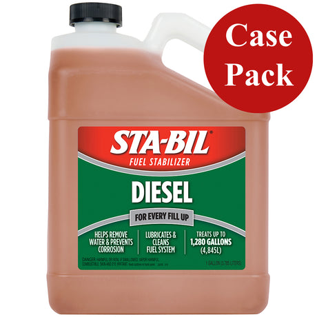 STA-BIL Diesel Formula Fuel Stabilizer & Performance Improver - 1 Gallon *Case of 4* - 22255CASE