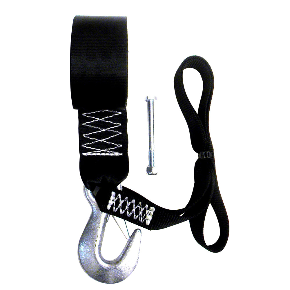 Rod Saver PWC Winch Strap Replacement w/Soft Hook - 12' - PWC12SH