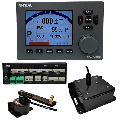 SI-TEX SP38-2 Autopilot Core Pack Including Flux Gate Compass & Rotary Feedback, No Pump - SP38-2