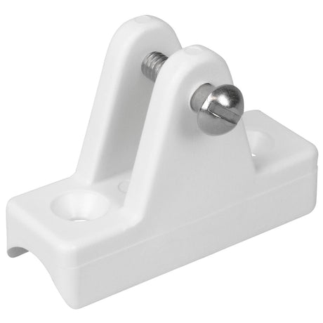 Sea-Dog Nylon Concave Deck Hinge - White - 273241-1