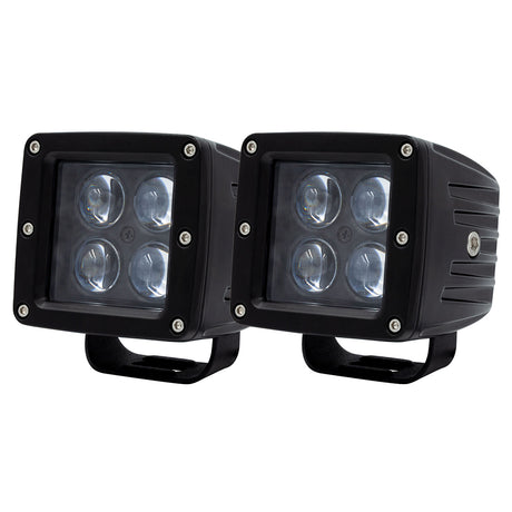 HEISE 3" 4 LED Cube Light - 2-Pack - HE-ICL2PK