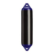 Polyform F-1 Twin Eye Fender 6" x 24" - Black - F-1-BLACK