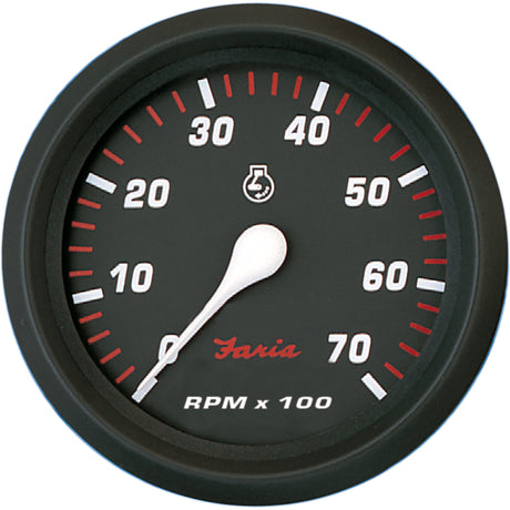 Faria Professional Red 4" Tachometer - 7,000 RPM - 34617