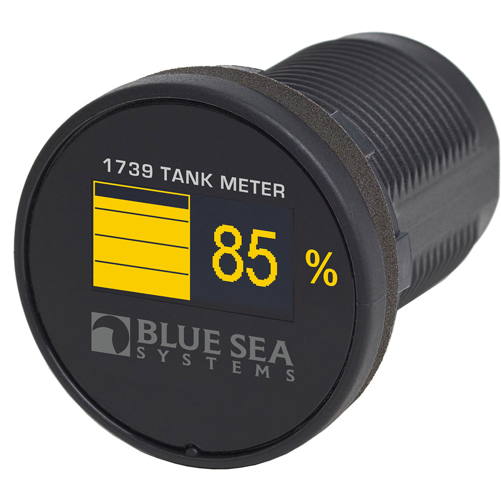 Blue Sea 1739 Mini OLED Tank Meter - Yellow - 1739