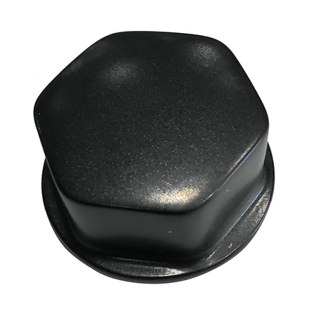 Schmitt & Ongaro Faux Center Nut Black with 1/2" & 5/8" M12 Base for Cast Steering Wheels - CAP030B