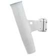 C.E. Smith Aluminum Vertical Clamp-On Rod Holder 1-5/16" OD White Powdercoat w/Sleeve - 53716