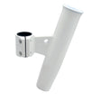 C.E. Smith Aluminum Vertical Clamp-On Rod Holder 1-27/32" OD White Powdercoat w/Sleeve - 53726