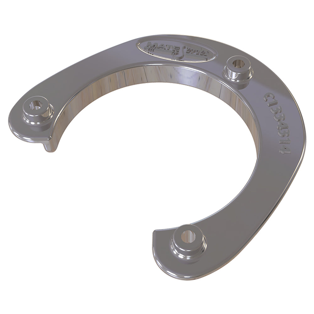 Mate Series Stainless Steel Rod & Cup Holder Backing Plate for Round Rod/Cup Only for 3-3/4" Holes - C1334314