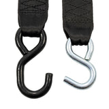 Camco Retractable Tie Down Straps - 2" Width 6' Dual Hooks - 50031