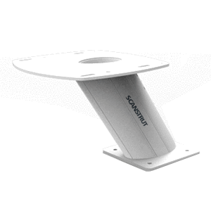 Scanstrut PowerTower® 10" Aluminum Forward Leaning 2kW/4kW for Raymarine, Garmin & Navico BR24, 3G & 4G - APT-F-250-01