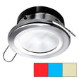 i2Systems Apeiron A1120 Spring Mount Light - Round - Red, Warm White & Blue - Polished Chrome - A1120Z-11HCE