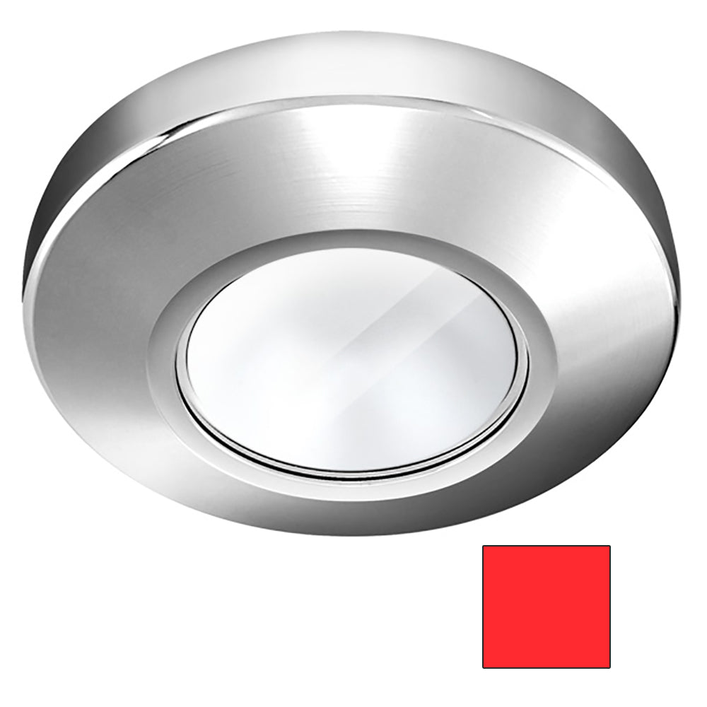 i2Systems Profile P1100 1.5W Surface Mount Light - Red - Chrome Finish - P1100Z-11H