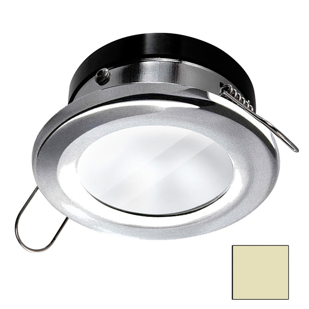 i2Systems Aperion A1110 Spring Mount Light - Round - Cool White - Brushed Nickel - A1110Z-41CAB