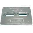 Tecnoseal Mini Aluminum Plate Anode 6" x 4" x 1/2" - TEC-DIVERS-SAL