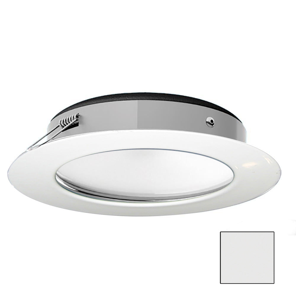 i2Systems Apeiron Pro XL A526 - 6W Spring Mount Light - Cool White - White Finish - A526-31AAG