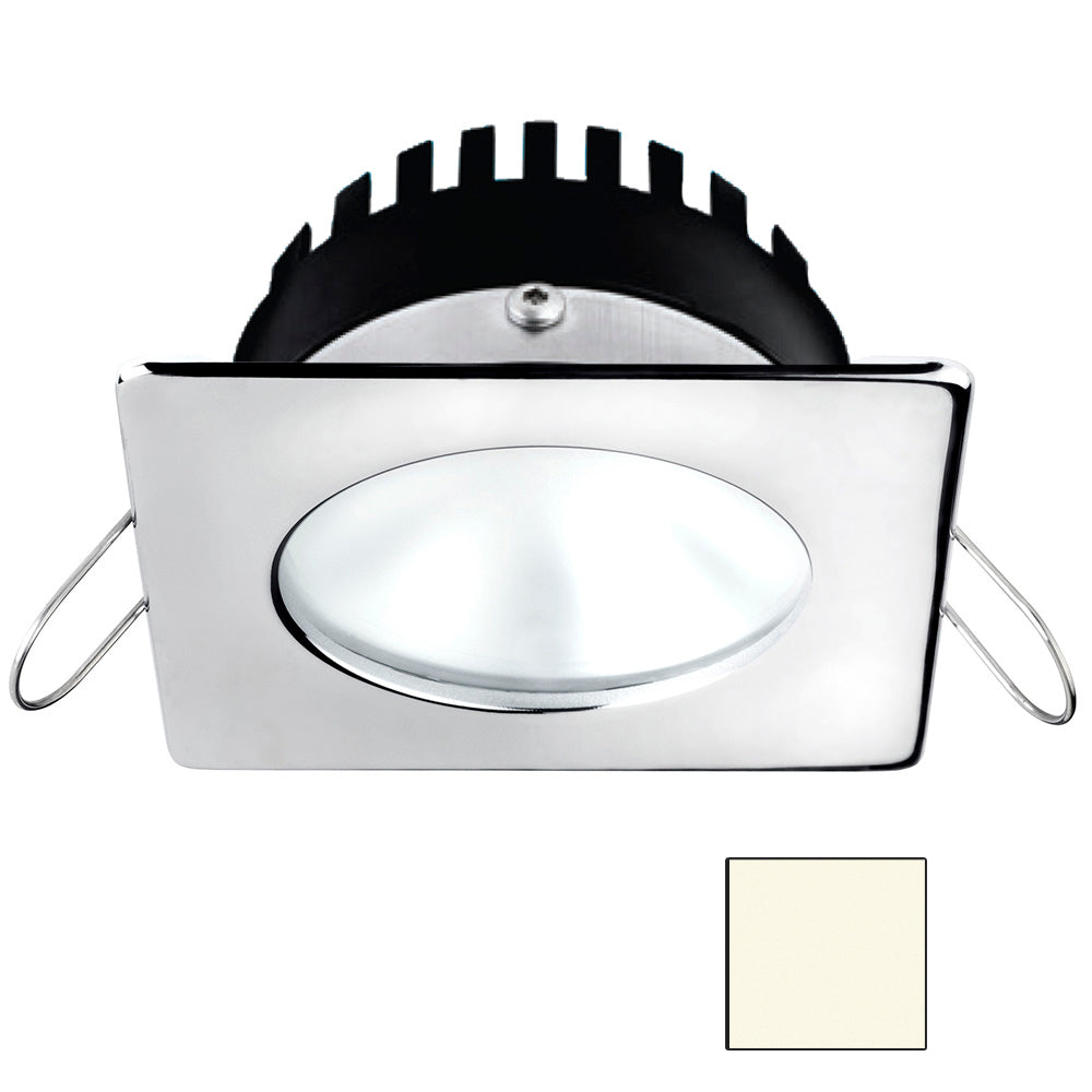 i2Systems Apeiron A506 6W Spring Mount Light - Square/Round - Neutral White - Polished Chrome Finish - A506-12BBD