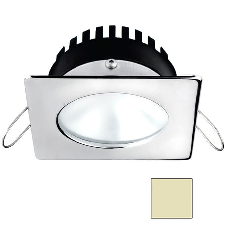 i2Systems Apeiron A506 6W Spring Mount Light - Square/Round - Warm White - Polished Chrome Finish - A506-12CBBR