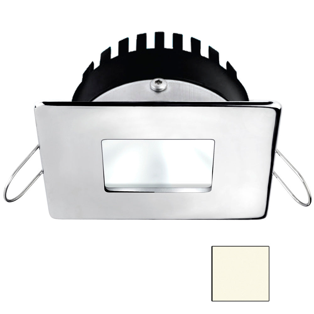 i2Systems Apeiron A506 6W Spring Mount Light - Square/Square - Neutral White - Polished Chrome Finish - A506-14BBD