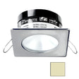 i2Systems Apeiron PRO A503 - 3W Spring Mount Light - Square/Round - Warm White - Brushed Nickel Finish - A503-42CBBR