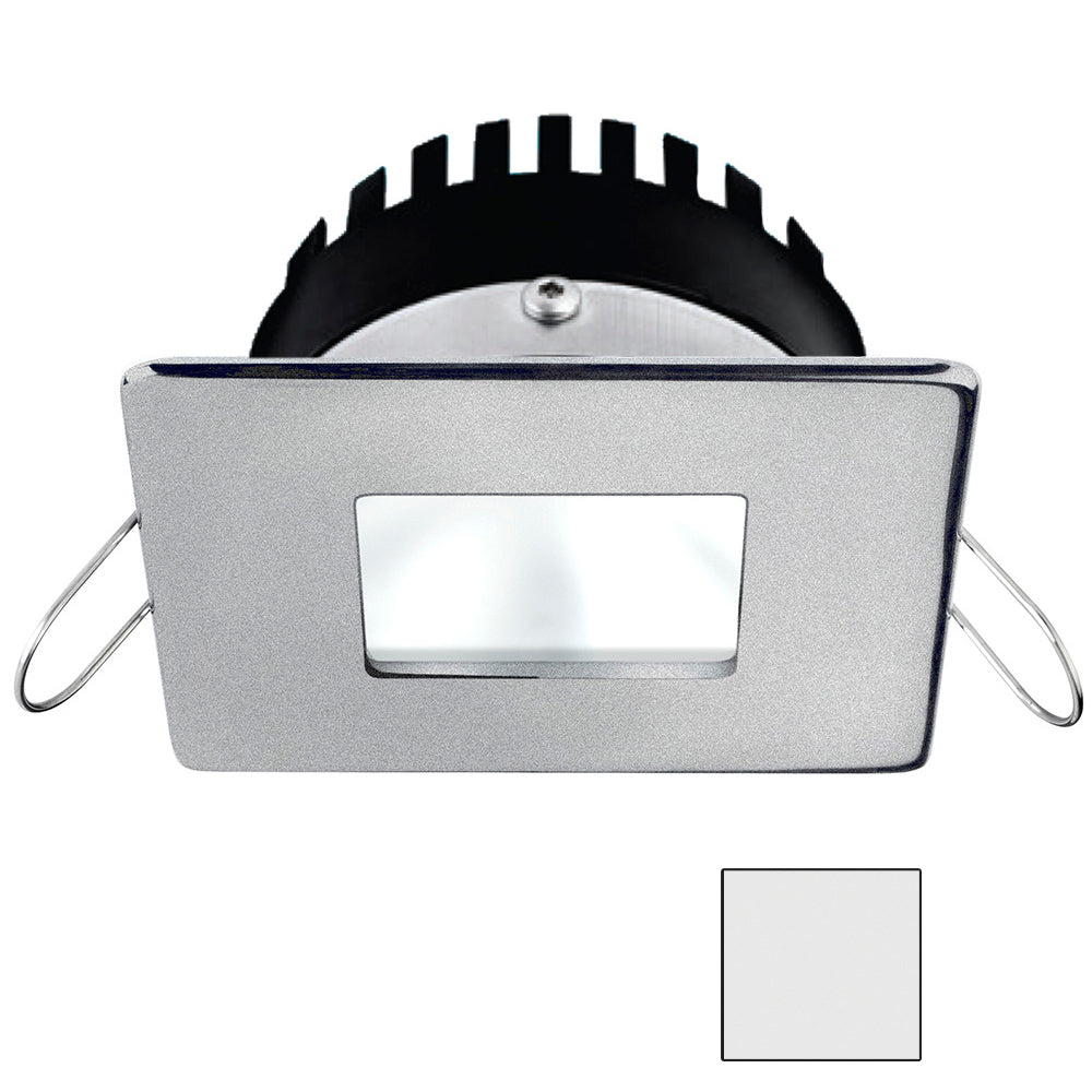 i2Systems Apeiron PRO A506 - 6W Spring Mount Light - Square/Square - Cool White - Brushed Nickel Finish - A506-44AAG