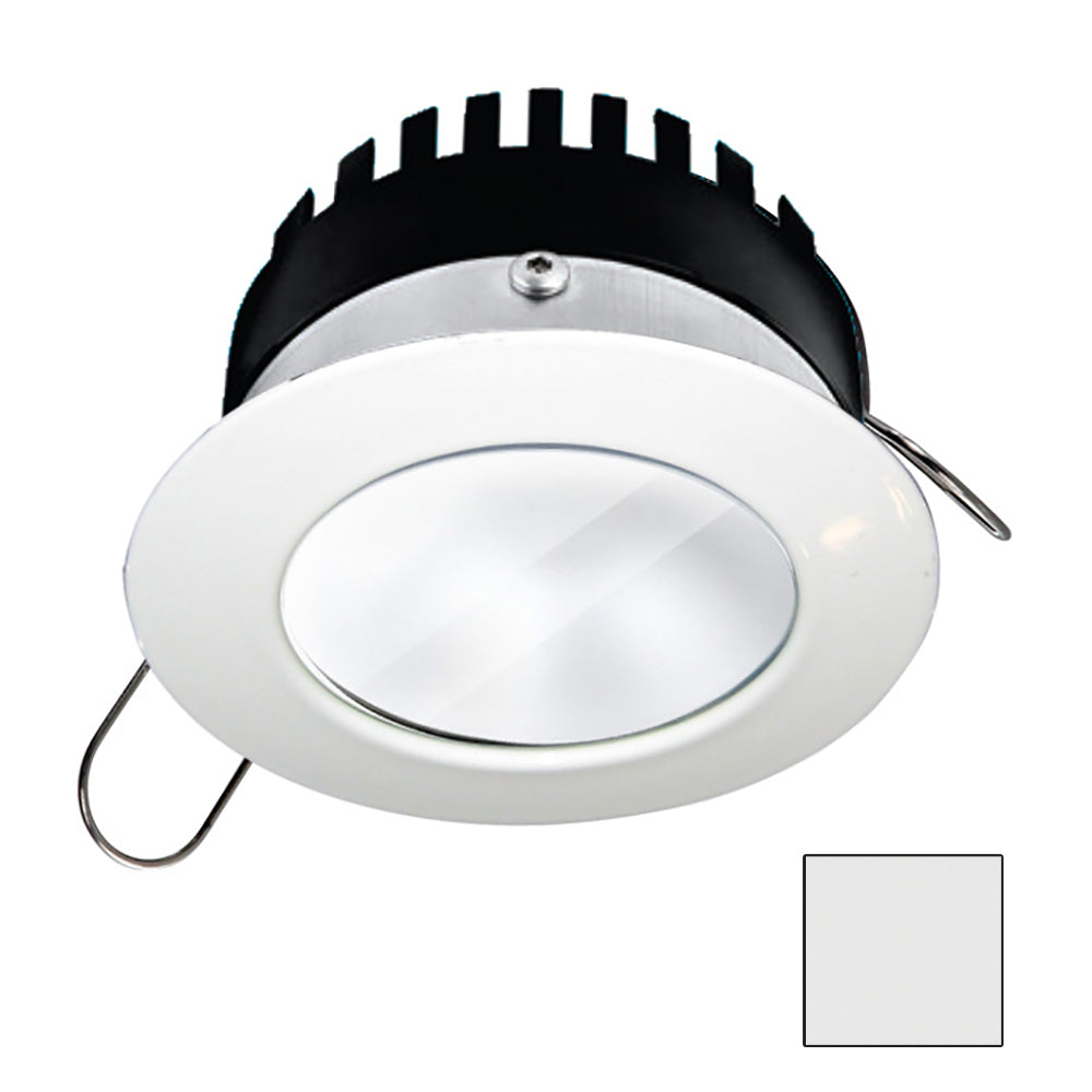 i2Systems Apeiron PRO A506 - 6W Spring Mount Light - Round - Cool White - White Finish - A506-31AAG