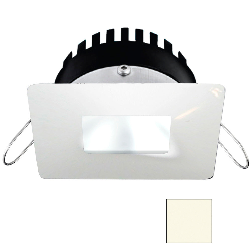 i2Systems Apeiron PRO A506 - 6W Spring Mount Light - Square/Square - Neutral White - White Finish - A506-34BBD