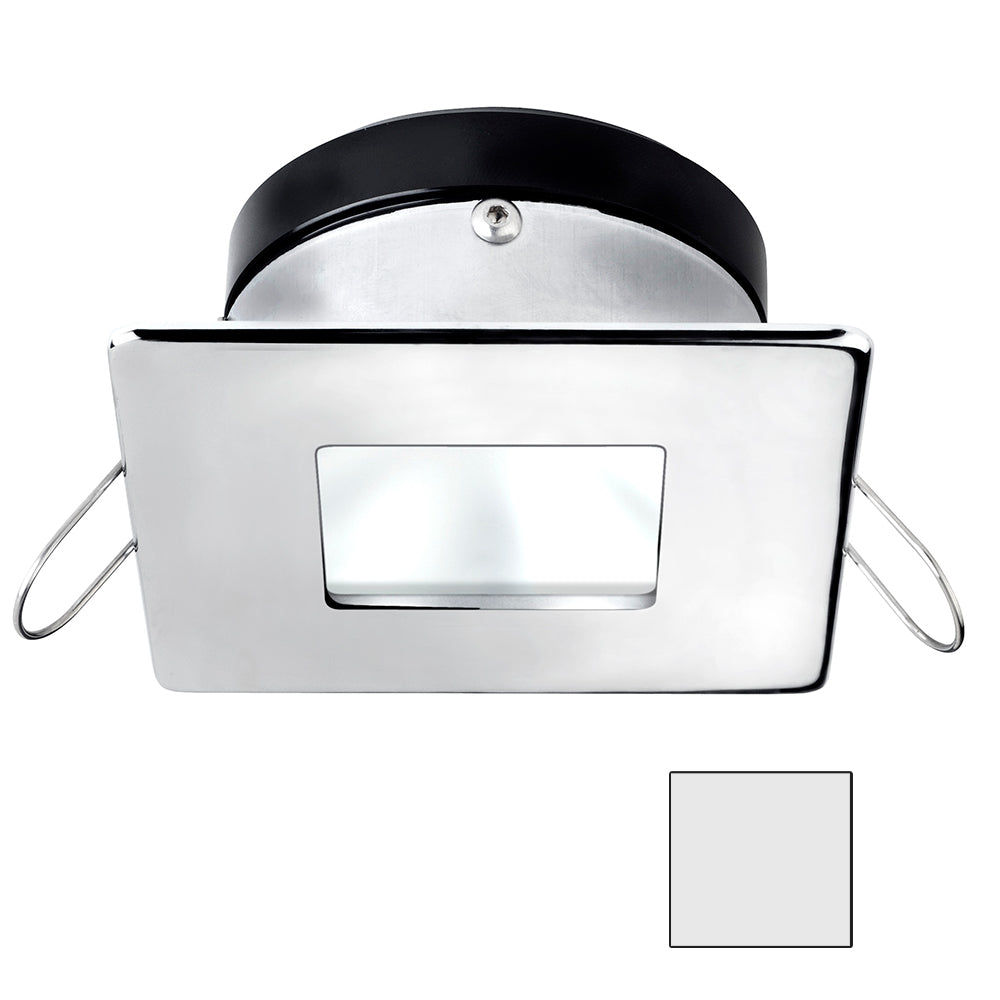 i2Systems Apeiron A1110Z - 4.5W Spring Mount Light - Square/Square - Cool White - Chrome Finish - A1110Z-14AAH