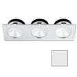 i2Systems Apeiron A1110Z - 4.5W Spring Mount Light - Triple Round - Cool White - Brushed Nickel Finish - A1110Z-46AAH