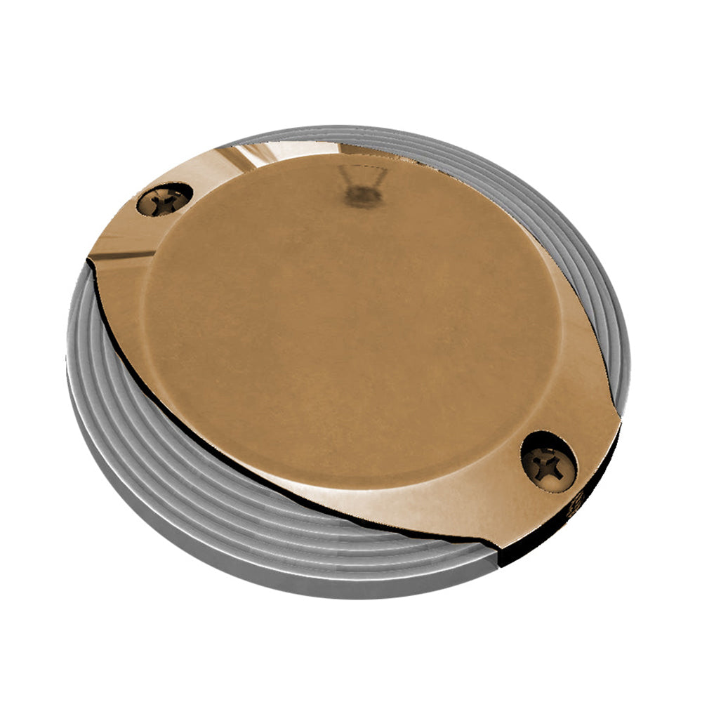 Lumitec Scallop Pathway Light - Spectrum RGBW - Bronze Housing - 101628