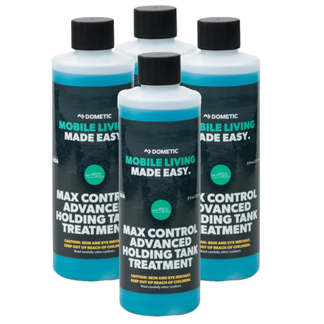 Dometic Max Control Holding Tank Deodorant - Four (4) Pack of 8oz Bottles - 379700029