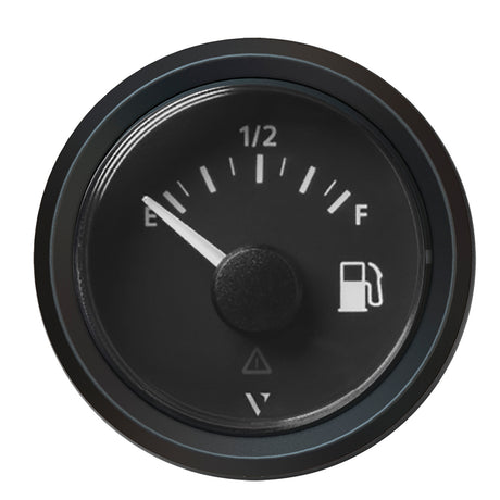 VDO Marine 2-1/16" (52MM) Viewline Fuel Level Gauge Empty/Full - 8-32V - 240 - 33.5 OHM - Black Dial & Triangular Bezel - A2C59514096