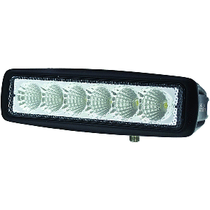 Hella Marine Value Fit Mini 6 LED Flood Light Bar - Black - 357203001