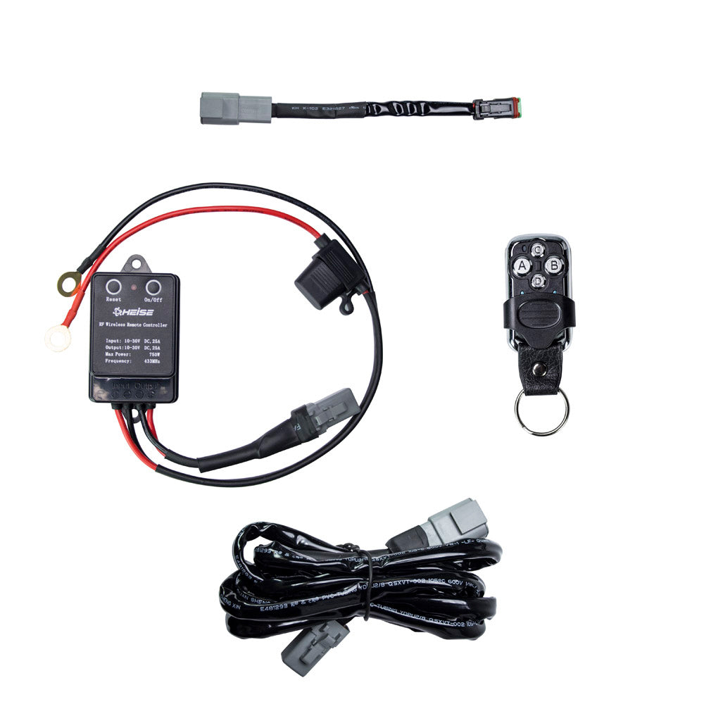 HEISE Wireless Remote Control & Relay Harness - HE-WRRK