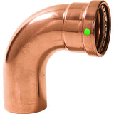 Viega ProPress XL 2-1/2" - 90 Degree Copper Elbow - Street/Press Connection - Smart Connect Technology - 20638