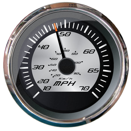Faria Platinum 4" Speedometer 70 MPH - Pitot - 22011