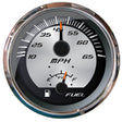 Faria Platinum 4" Multi-Function - Speedometer 65MPH Pitot/Fuel Lever - 22015