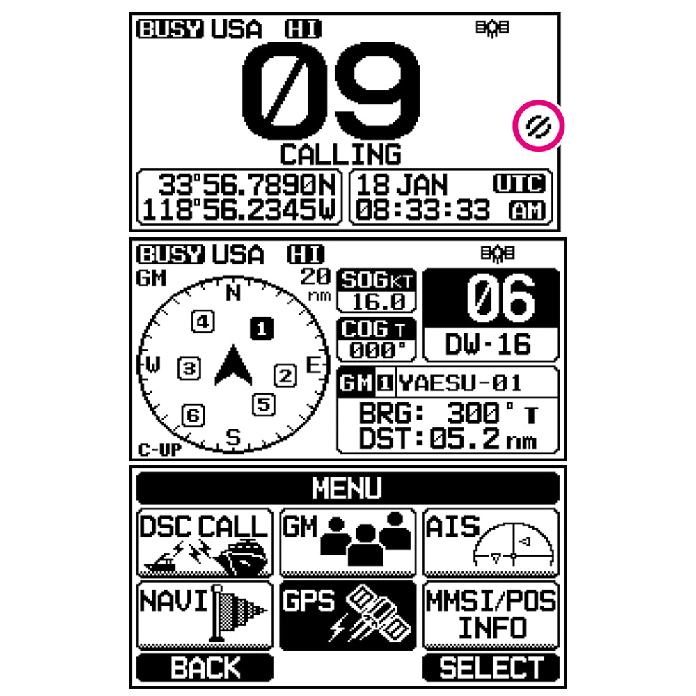 Standard Horizon GX2400B Black VHF/AIS Integrated GPS/AIS/NMEA 2000 w/30W Hailer - GX2400B