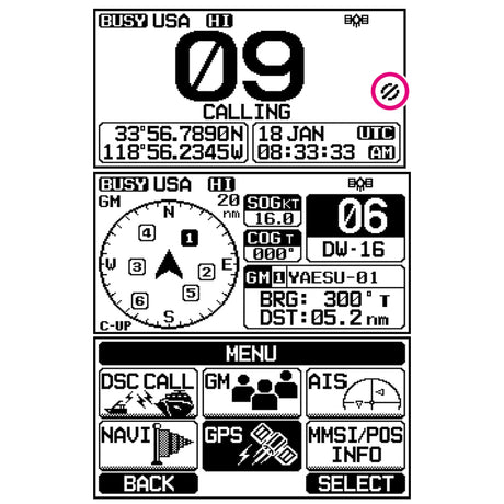 Standard Horizon GX2400B Black VHF/AIS Integrated GPS/AIS/NMEA 2000 w/30W Hailer - GX2400B