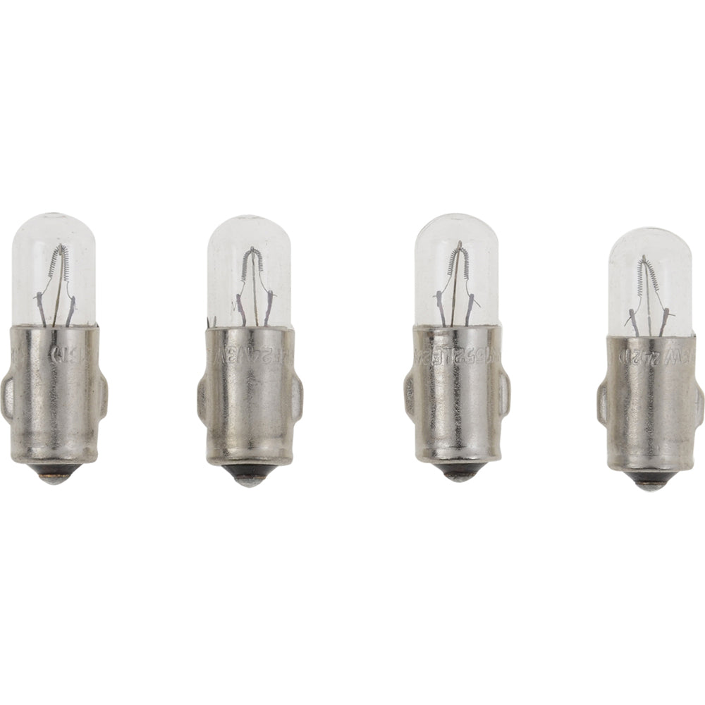 VDO Type A - White Metal Base Bulb - 24V - 4-Pack - 600-807