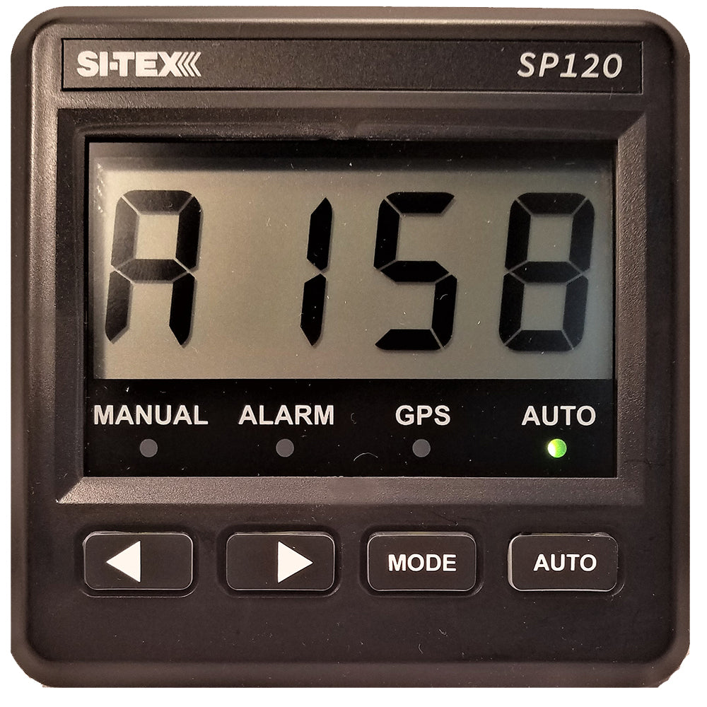 SI-TEX SP-120 System w/Rudder Feedback & Remote Mechanical Drive - 1994 + Mercury IO/Volvo Gas - SP120RF-5