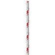 New England Ropes 1/2" x 600' Sta-Set Polyester Cover with Polyester Braided Core - Red Fleck - 21001600600