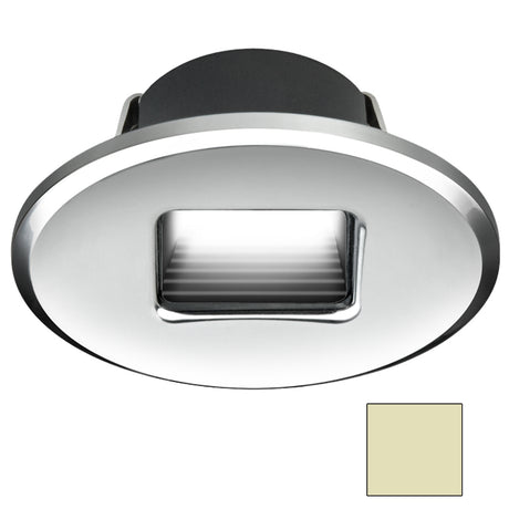 I2Systems Ember E1150Z Snap-In - Polished Chrome - Oval - Warm White Light - E1150Z-13CAB