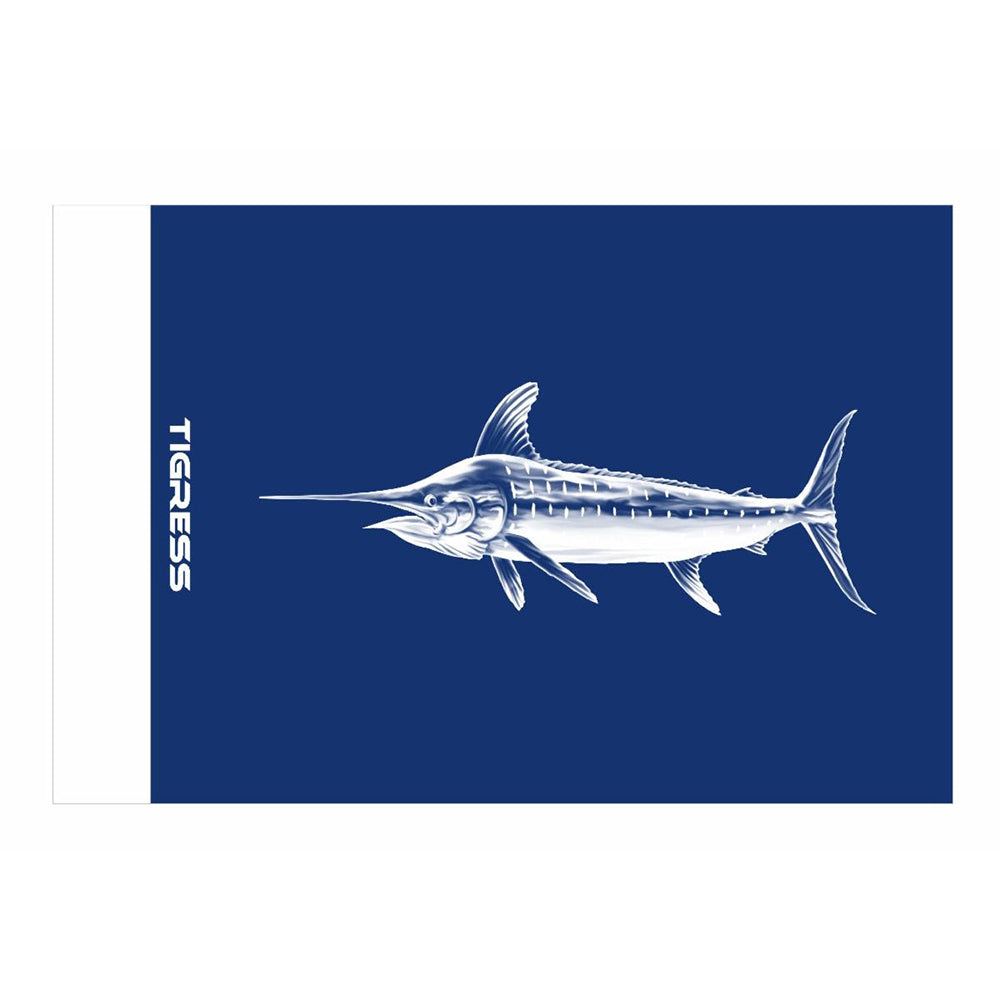 Tigress Blue Marlin Release Flag - 12" x 18" - 88422
