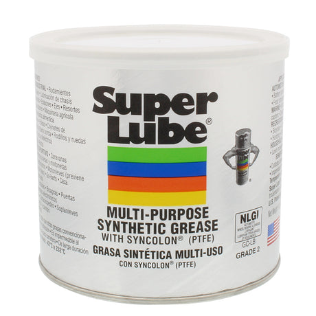 Super Lube Multi-Purpose Synthetic Grease with Syncolon (PTFE) - 14.1oz Canister - 41160