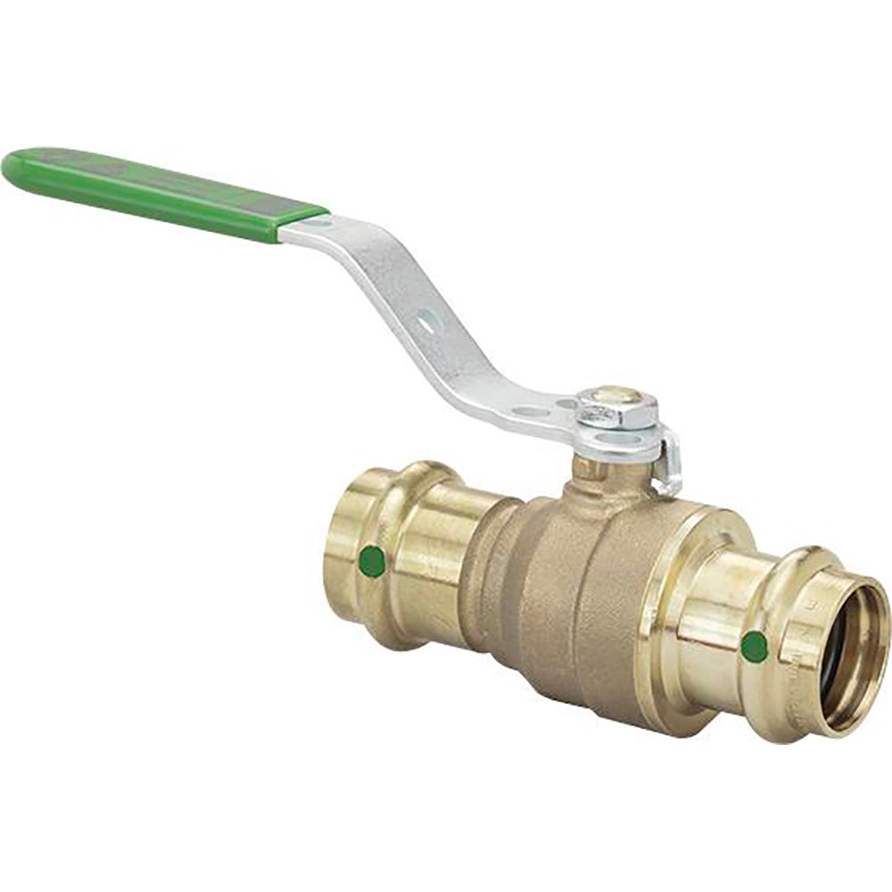Viega ProPress 1-1/2" Zero Lead Bronze Ball Valve with Stainless Stem - Double Press Connection - 79943