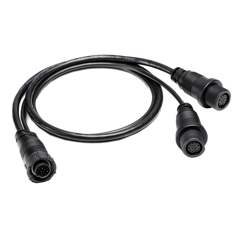 Humminbird 14 M ID SIDB Y - SOLIX/APEX Side Imaging Left-Right MSI/Dual Beam Splitter Cable - 30