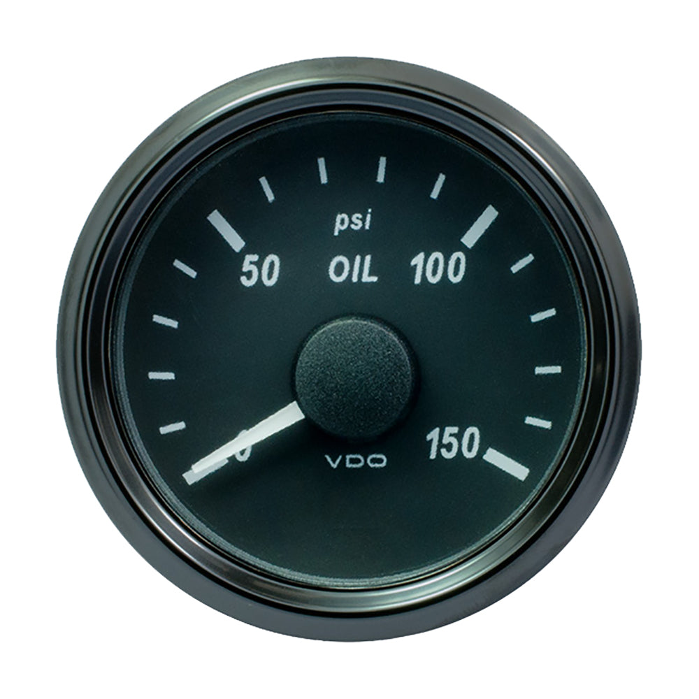 VDO SingleViu 52mm (2-1/16") Oil Pressure Gauge - 150 PSI - A2C3833240030